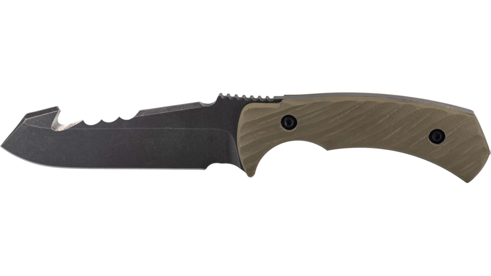 Toor Knives Egress Fixed Blade Knife, 4.875 in CPM-S35VN Steel Blade, G10 Covert Green Handle, Egress-Covert Green
