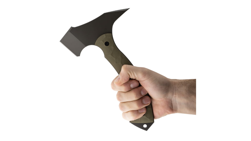 Toor Knives F13 Tomahawk Axe, D2 Steel, G10 Handle, Ranger Green, Tomahawk F13-Ranger Green