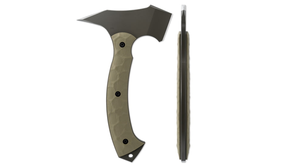 Toor Knives F13 Tomahawk Axe, D2 Steel, G10 Handle, Ranger Green, Tomahawk F13-Ranger Green