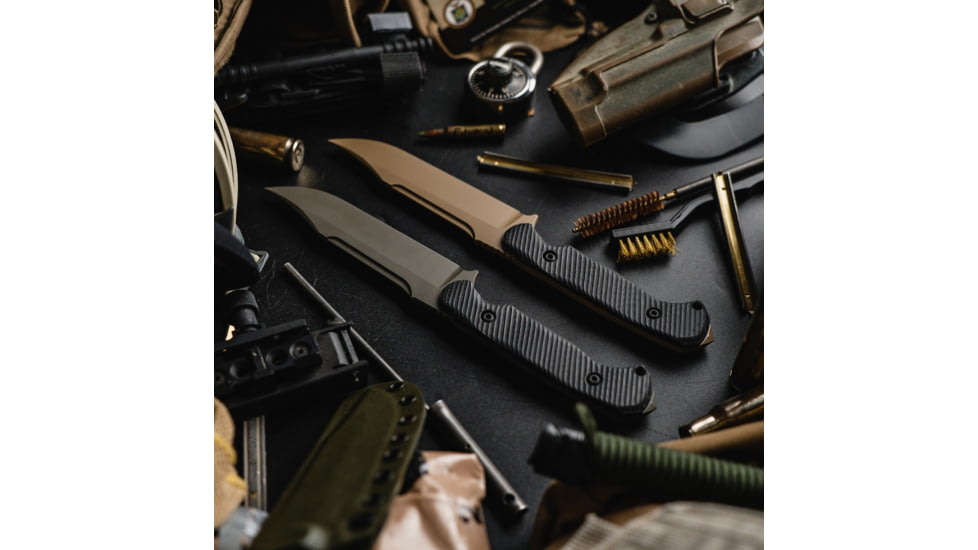 Toor Knives F13 Tommy Axe, 5.5 in, D2 Steel, G10 Handle, OD Green, Infantry-OD Green