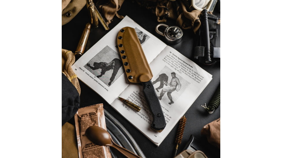 Toor Knives F13 Tommy Axe, 5.5 in, D2 Steel, G10 Handle, OD Green, Infantry-OD Green
