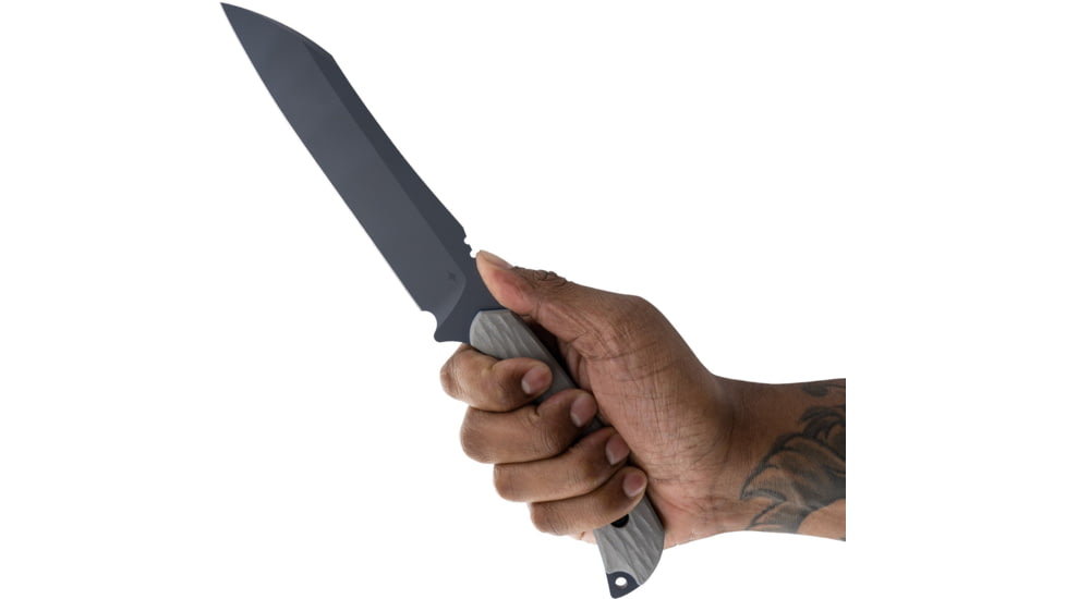 Toor Knives Fathom Fixed Blade Knive, 6,5 in, D2 Steel, Thresher Grey, Fathom-Thresher-Grey