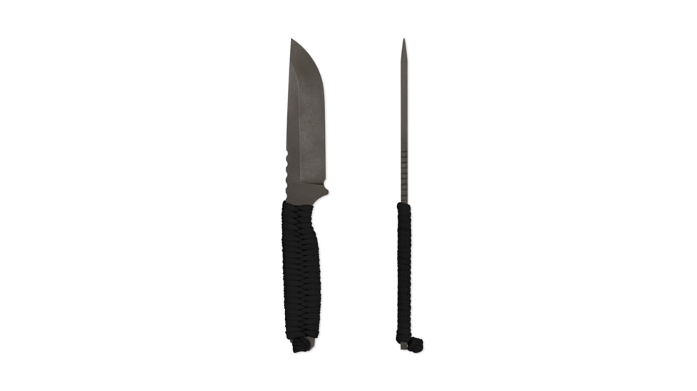 Toor Knives Field 2.0 S Fixed Blade Knife, 4.5in, CPM 154, Paracord Handle, Shadow Black, Field 2.0 - S-Shadow Black