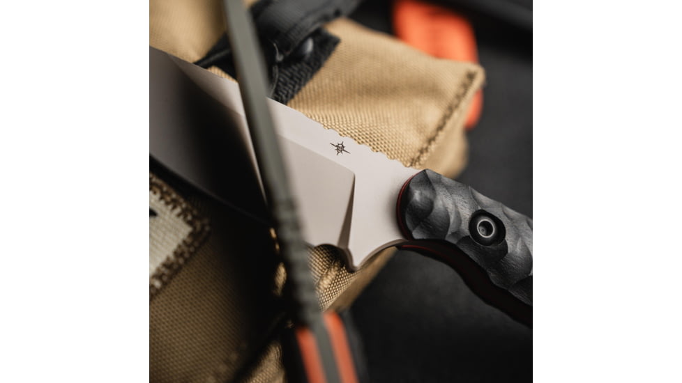 Toor Knives Field 3.0 Fixed Blade Knife, 3.6in, CPM 154 Steel, Ebony Handle, Canyon Drab, Black Tru Hide, Field 3.0 - Canyon Drab