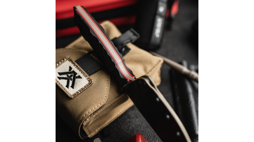 Toor Knives Field 3.0 Fixed Blade Knife, 3.6in, CPM 154 Steel, Ebony Handle, Canyon Drab, Black Tru Hide, Field 3.0 - Canyon Drab