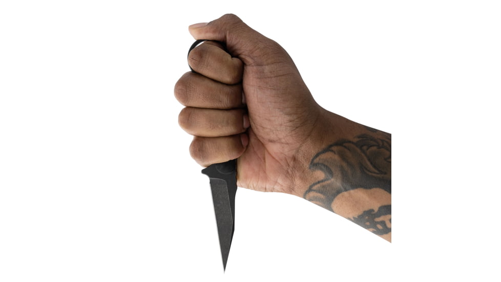 Toor Knives Jank Shank Fixed Blade Knife, 3in, CPM 35VN, Steel Handle, Outlaw, Jank-Shank-Outlaw