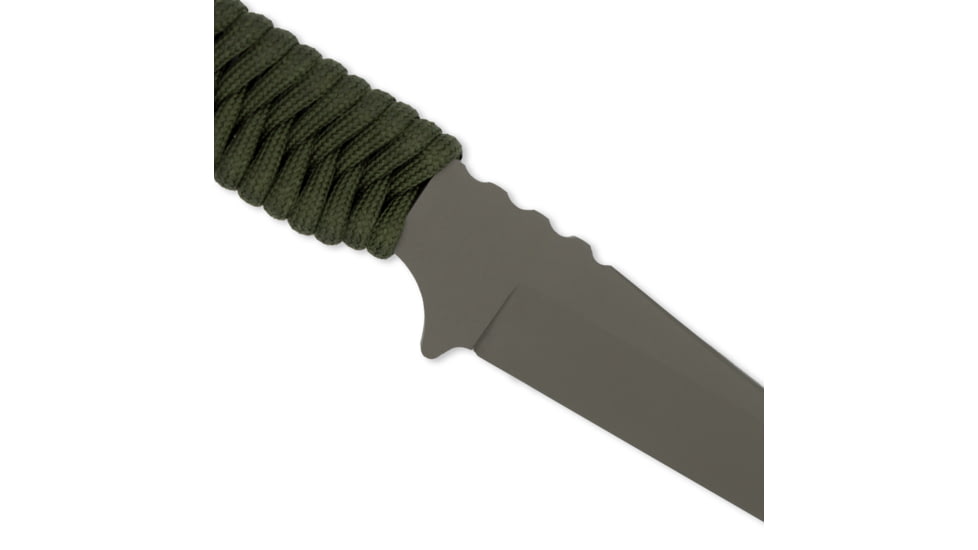 Toor Knives Kingpin Fixed Blade Knife, 4in, CPM 3V, Paracord Handle, Ranger Green, Kingpin-Ranger Green