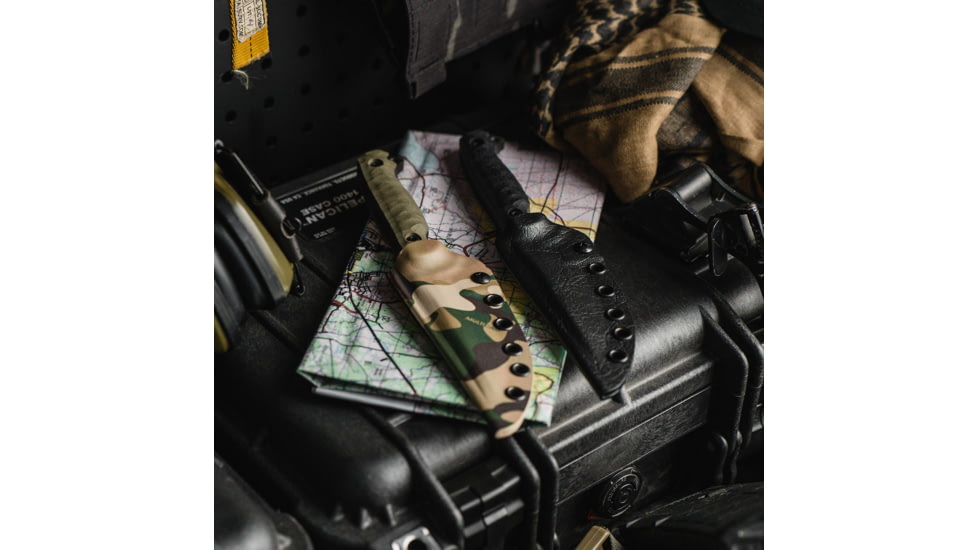 Toor Knives Krypteia Fixed Blade Knife, 4.0in, CPM S35VN Steel, G10 Handle, Outlaw, Krypteia-Outlaw