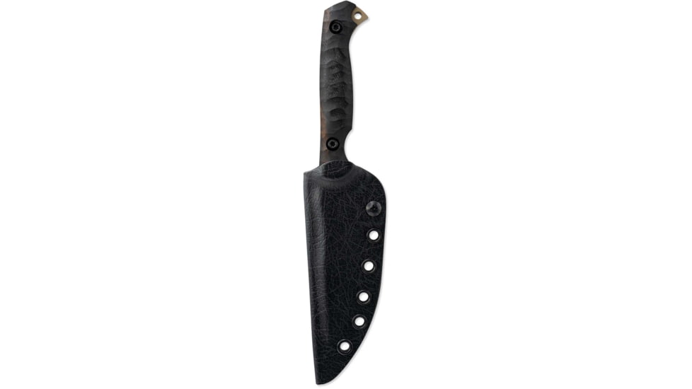 Toor Knives Krypteia Fixed Blade Knife, 4in, CPM S35VN, Ebony, DE-Krypteia-Ebony