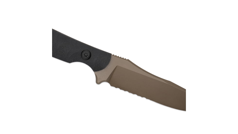 Toor Knives Krypteia Fixed Blade Knife, 4in, CPM S35VN, G10 Handle, Bronze JD35S, Krypteia-JD35S
