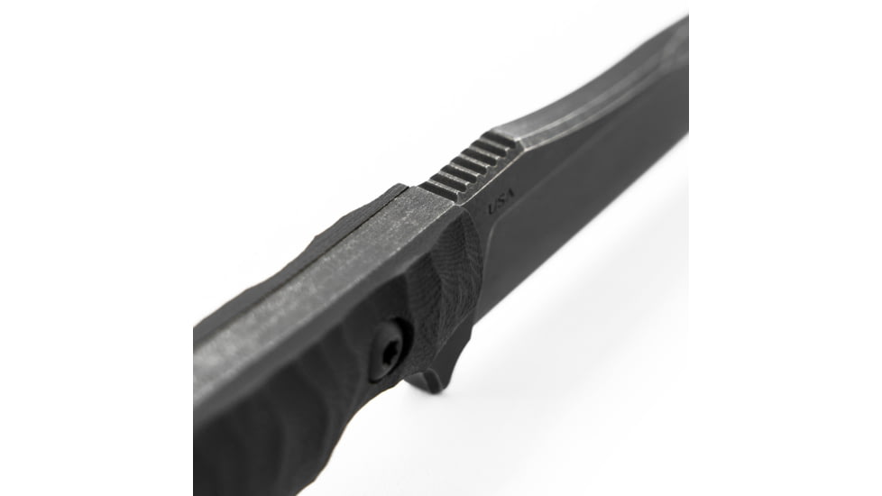 Toor Knives Krypteia Fixed Blade Knife, 4in, CPM S35VN, G10 Handle, Carbon, Krypteia-Carbon