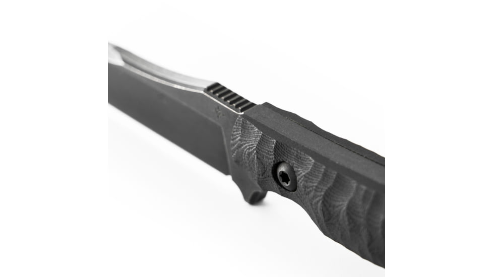 Toor Knives Krypteia Fixed Blade Knife, 4in, CPM S35VN, G10 Handle, Carbon, Krypteia-Carbon