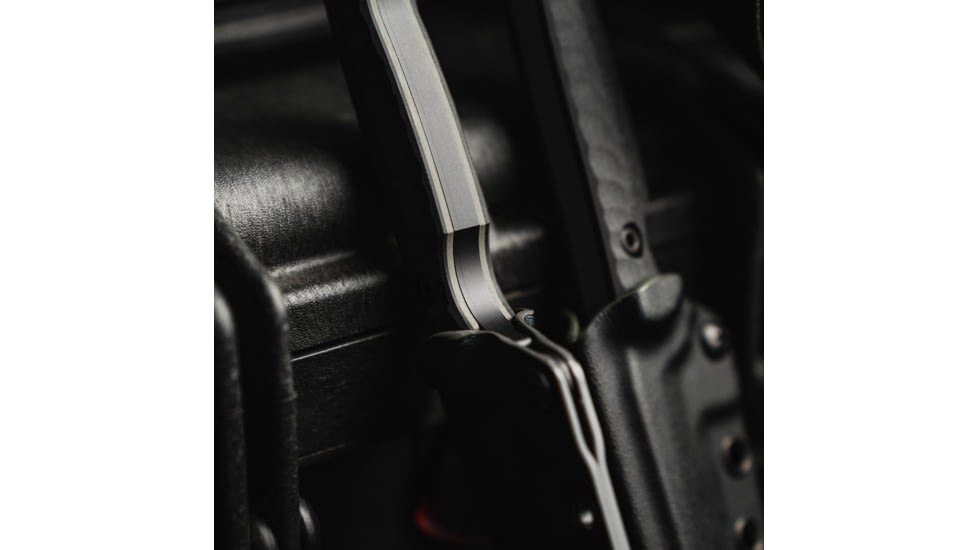 Toor Knives Krypteia S Fixed Blade Knife, 4in, CPM M4 Steel, G10 Handle, SoCom Black, Black Hydro Static, Krypteia S - SoCom Black