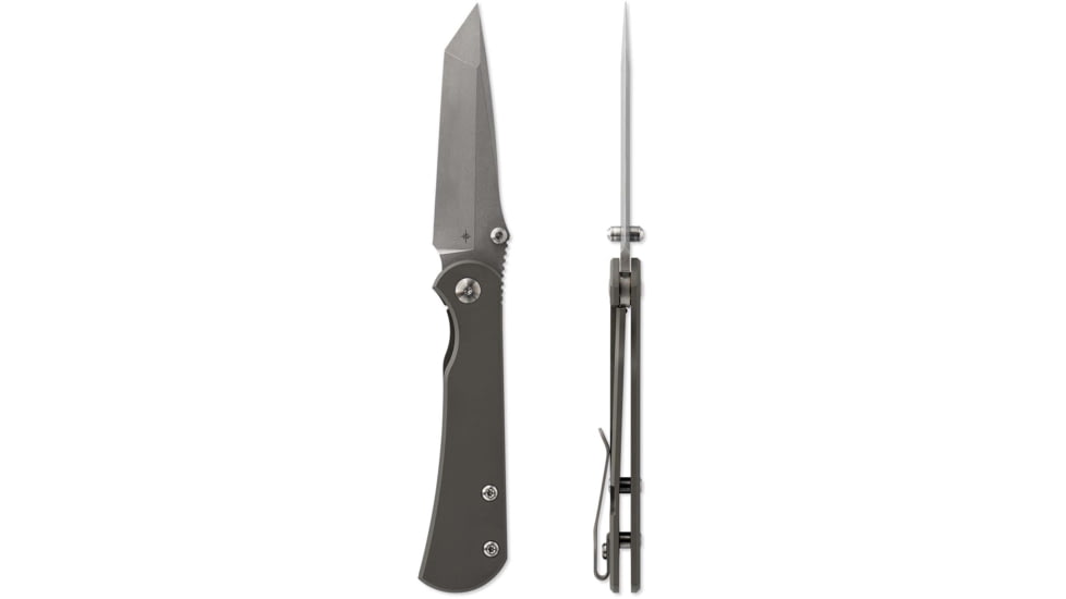 Toor Knives Merchant 2.0 FL35T Folding Knife, 3.75in, Steel CPM S35VN, 6AL-4V Titanium, Spanish Moss, Merchant-2.0-FL35T-SPM