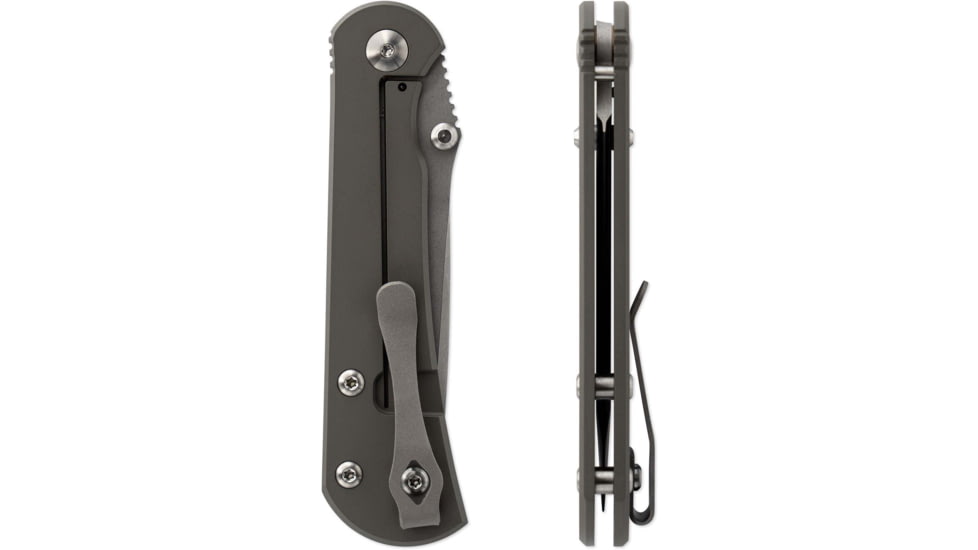 Toor Knives Merchant 2.0 FL35T Folding Knife, 3.75in, Steel CPM S35VN, 6AL-4V Titanium, Spanish Moss, Merchant-2.0-FL35T-SPM