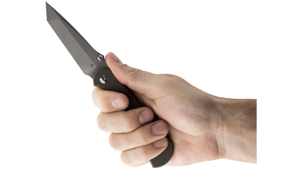 Toor Knives Merchant 2.0 FL35T Folding Knife, 3.75in, Steel CPM S35VN, 6AL-4V Titanium, Spanish Moss, Merchant-2.0-FL35T-SPM