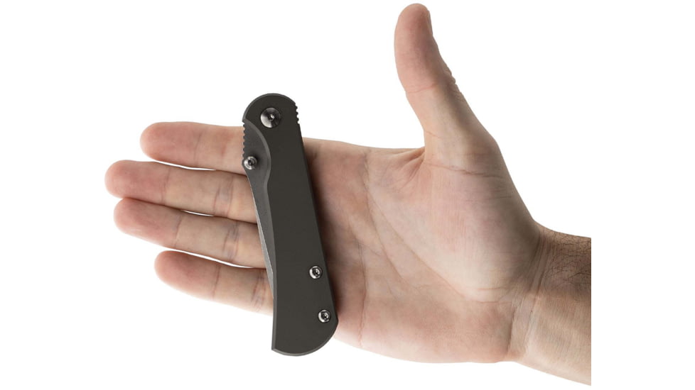 Toor Knives Merchant 2.0 FL35T Folding Knife, 3.75in, Steel CPM S35VN, 6AL-4V Titanium, Spanish Moss, Merchant-2.0-FL35T-SPM