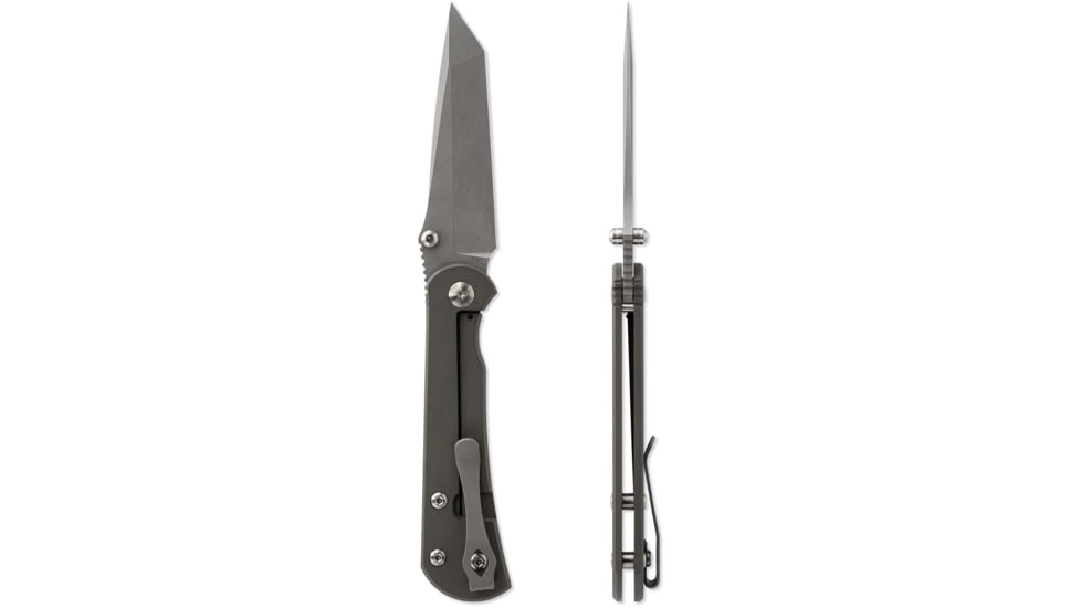 Toor Knives Merchant 2.0 FL35T Folding Knife, 3.75in, Steel CPM S35VN, 6AL-4V Titanium, Spanish Moss, Merchant-2.0-FL35T-SPM