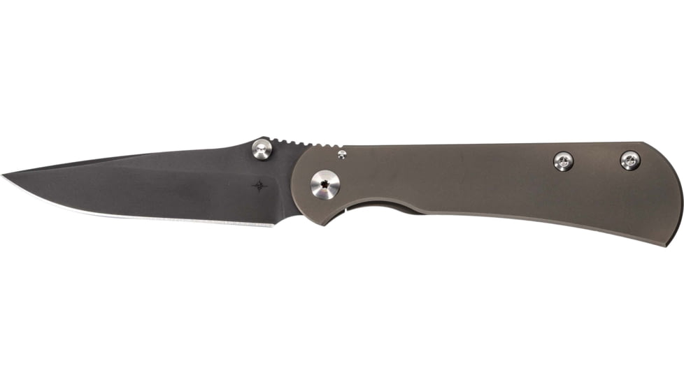 Toor Knives Merchant 2.0 FL35S Folding Knife, 3.75in, Steel CPM S35VN, 6AL-4V Titanium, Bronze, Merchant-2.0-FL35S-Bronze