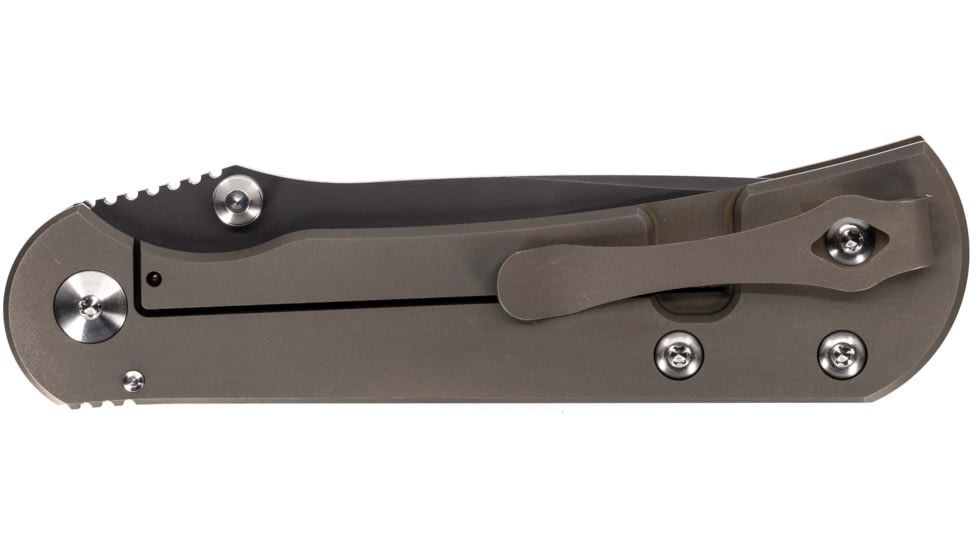 Toor Knives Merchant 2.0 FL35S Folding Knife, 3.75in, Steel CPM S35VN, 6AL-4V Titanium, Bronze, Merchant-2.0-FL35S-Bronze