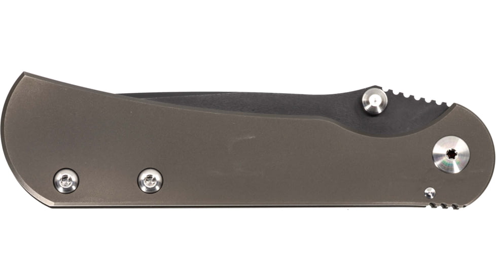 Toor Knives Merchant 2.0 FL35S Folding Knife, 3.75in, Steel CPM S35VN, 6AL-4V Titanium, Bronze, Merchant-2.0-FL35S-Bronze