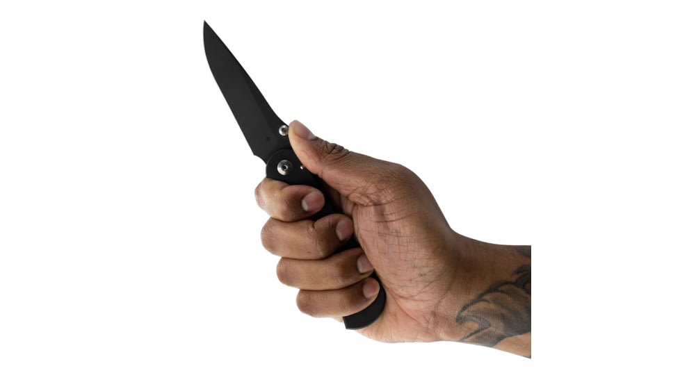 Toor Knives Merchant 2.0 FL35S Folding Knife, 3.75in, Steel CPM S35VN, 6AL-4V Titanium Handle, Carbon, Merchant 2.0 S-Carbon