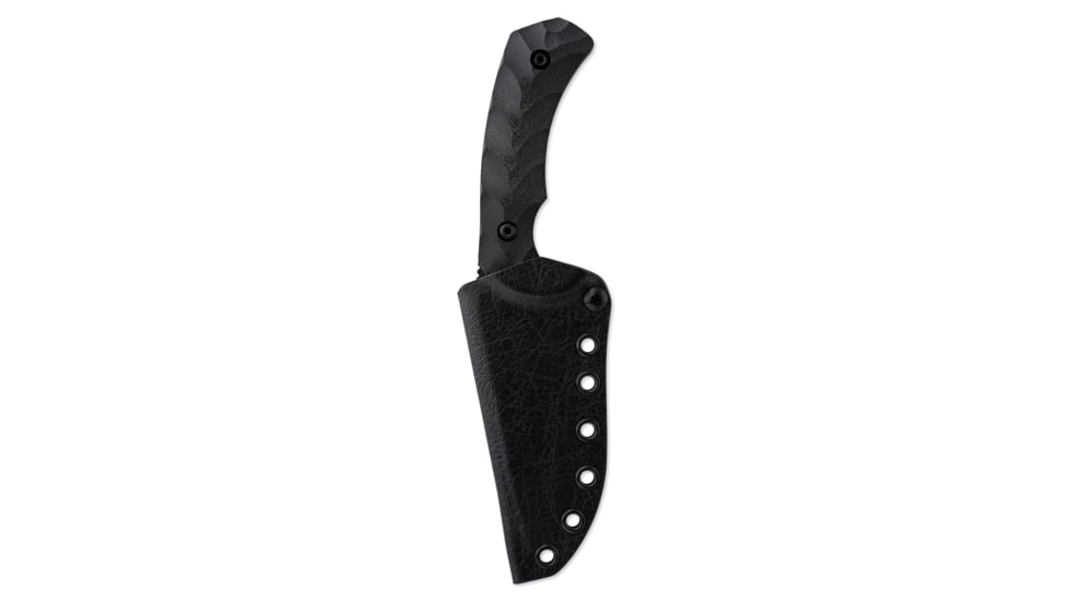 Toor Knives Mullet Fixed Blade Knife, 4.0 in, CPM 154 Steel, G10 Handle, Carbon, Mullet-Carbon
