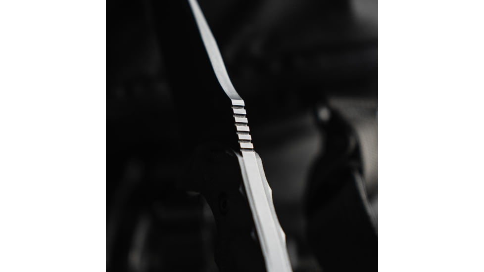 Toor Knives Mullet Fixed Blade Knife, 4in, CPM 154, G10 Handle, Ebony, Mullet-Ebony