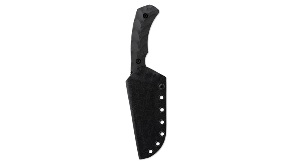 Toor Knives Mullet Fixed Blade Knife, 4in, CPM 154, G10 Handle, Shadow Black, Mullet-Shadow Black
