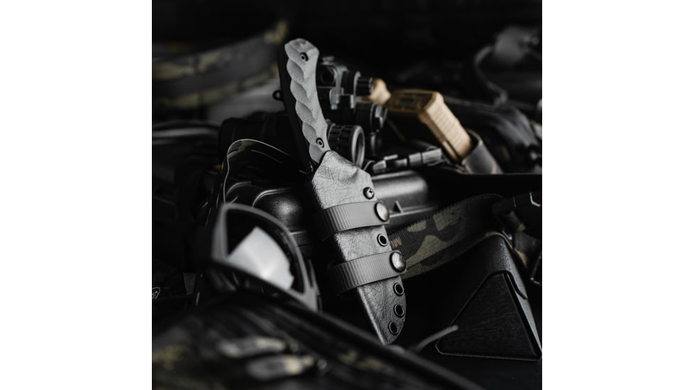 Toor Knives Mullet Fixed Blade Knife, 4in, CPM 154, G10 Handle, Shadow Black, Mullet-Shadow Black