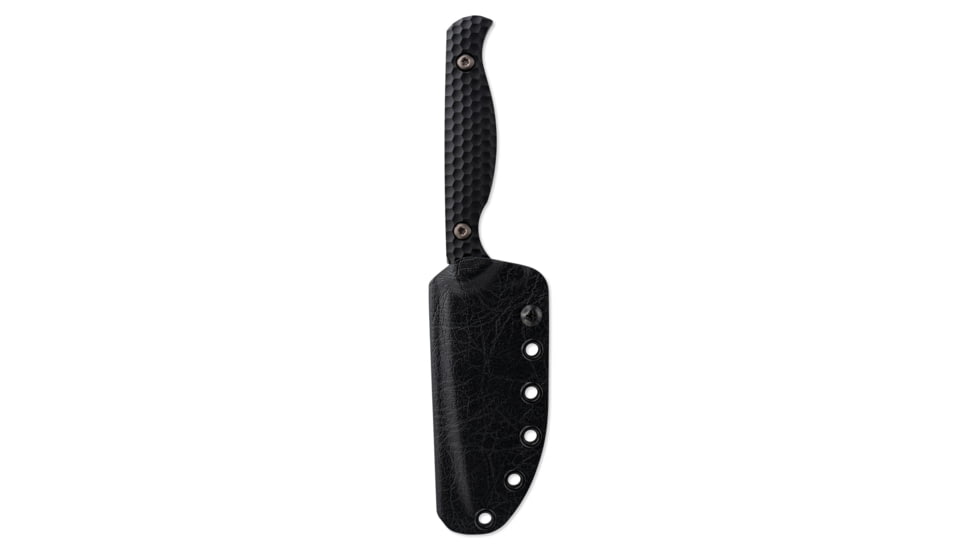 Toor Knives Mutiny Fixed Blade Knife, 4.0 in, CPM 154, Aluminum 7075, Cannon Black, Mutiny-Cannon Black