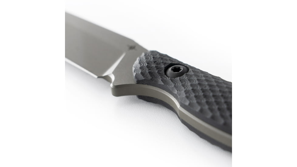 Toor Knives Serpent Fixed Blade Knife, 3.75in, CPM 3V Steel, G10 Handle, Caiman Green, Serpent-Caiman Green, EDEMO1