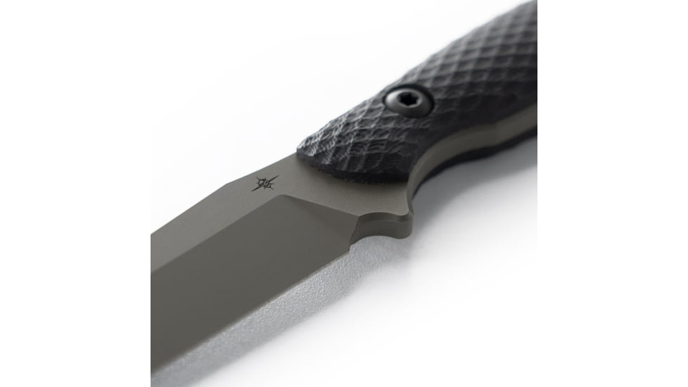 Toor Knives Serpent Fixed Blade Knife, 3.75in, CPM 3V Steel, G10 Handle, Caiman Green, Serpent-Caiman Green, EDEMO1