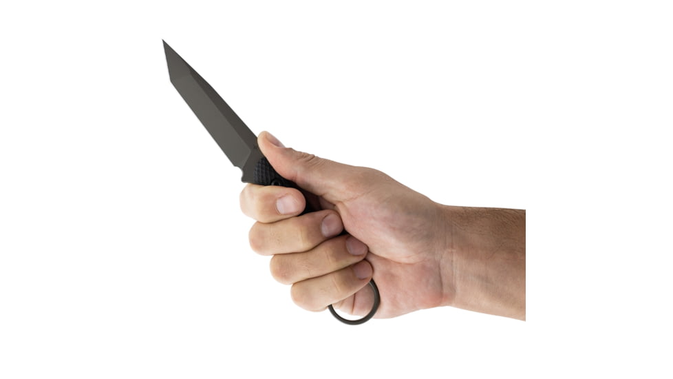 Toor Knives Serpent Fixed Blade Knife, 3.75in, CPM 3V Steel, G10 Handle, Caiman Green, Serpent-Caiman Green, EDEMO1