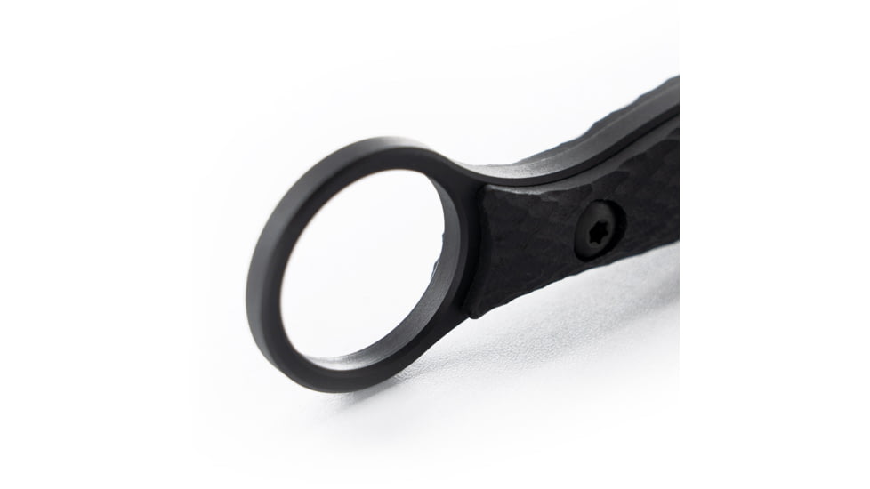 Toor Knives Serpent Fixed Blade Knife, 3.75in, CPM 3V Steel, G10 Handle, Shadow Black, Serpent-Shadow Black