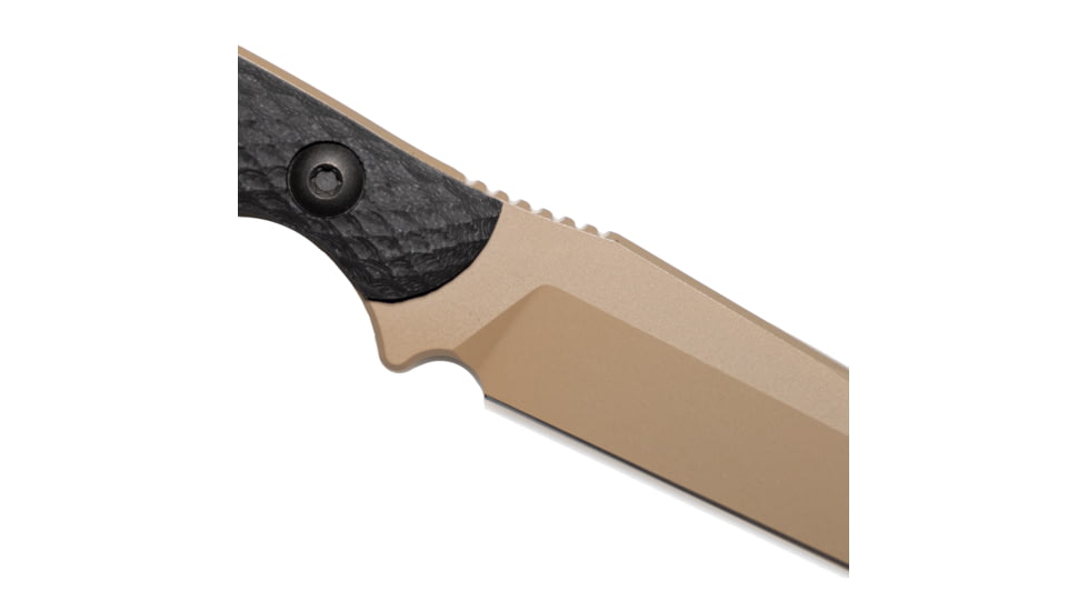 Toor Knives Serpent Fixed Blade Knife, 3.75in, CPM3V, G10 Handle, FDE, Serpent-FDE