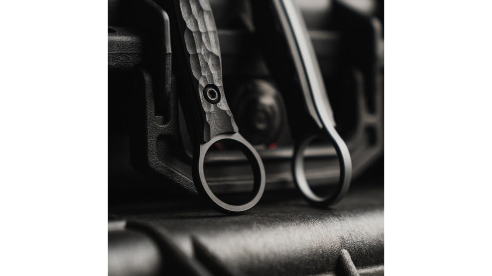 Toor Knives Serpent T Fixed Blade Knife, 3.75in, CPM3V Steel, G10 Handle, Phantom Grey, Black Hydro Static, Serpent T - Phantom Grey