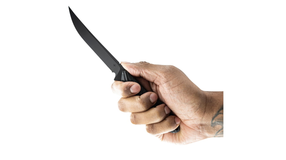 Toor Knives SOF Vespen Fixed Blade Knife, 4.3in, CPM M4 Blade, Modified Tanto Blade, G10, Black, Socom Black, Black, Vespen- Socom Black