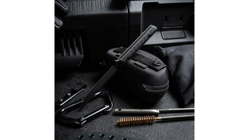 Toor Knives SOF Vespen Fixed Blade Knife, 4.3in, CPM M4 Blade, Modified Tanto Blade, G10, Black, Socom Black, Black, Vespen- Socom Black