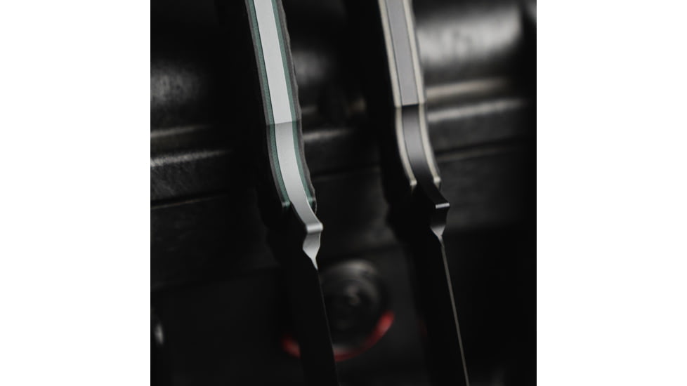 Toor Knives Specter Fixed Blade Knife, 4.75in, CPM M4 Steel, Spear Point, G10 Handle, Phantom Grey, Black Hydro Static, Specter - Phantom Grey