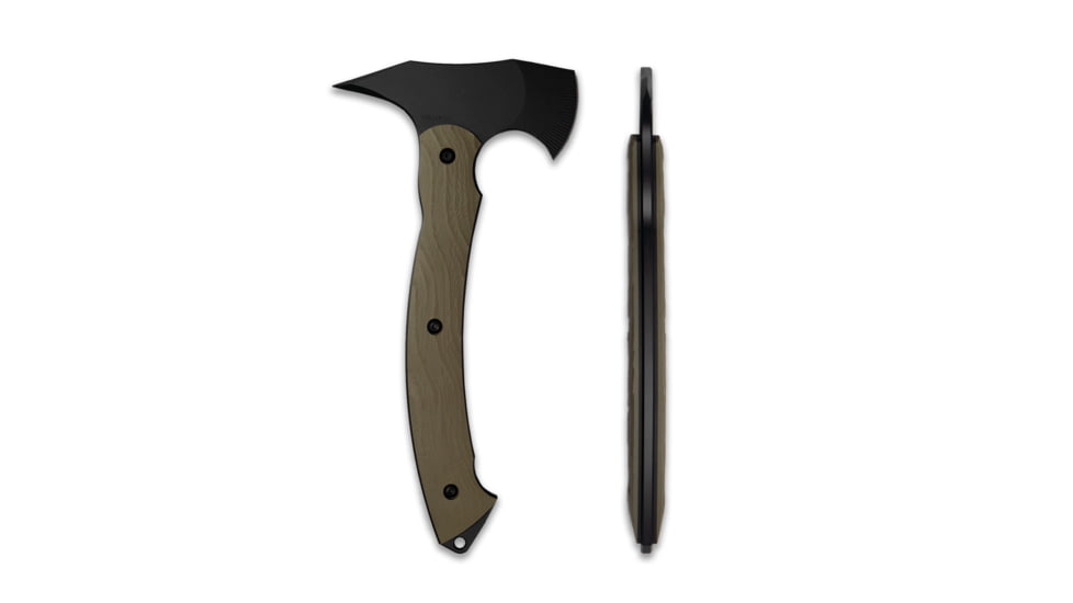 Toor Knives Tomahawk Axe, 5.75in, D2, G10 Handle, Muted Sage, Tomahawk-Muted Sage