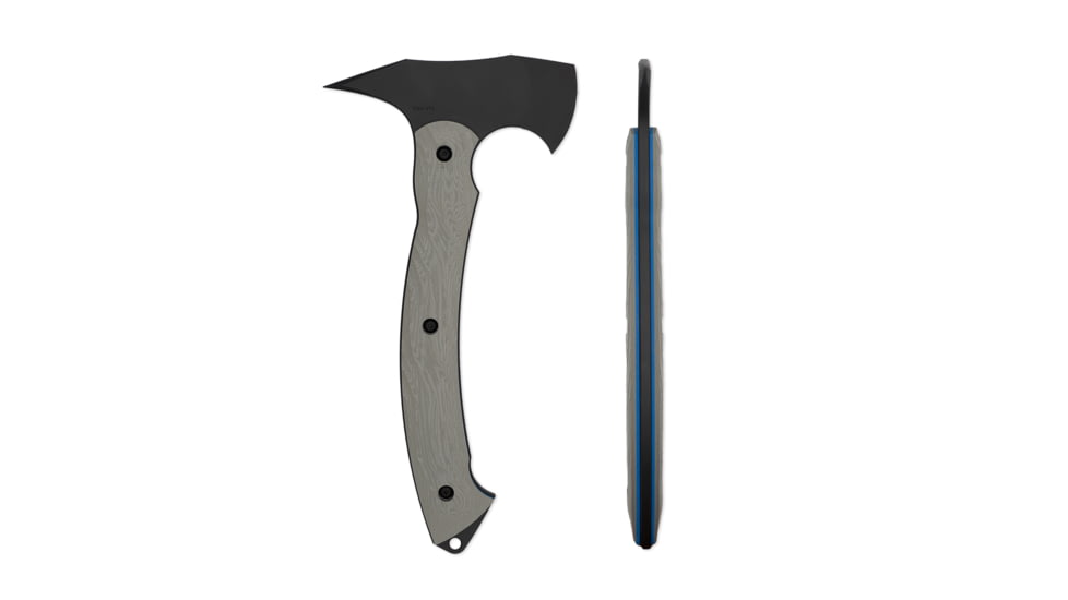 Toor Knives Tomahawk Axe, 5.75in, D2, G10 Handle, Stealth, Tomahawk-Stealth