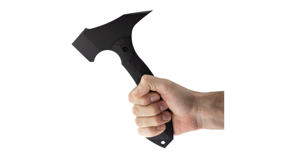 Toor Knives F13 Tomahawk Axe, D2 Steel, G10 Handle, Shadow Black, Tomahawk F13-Shadow Black