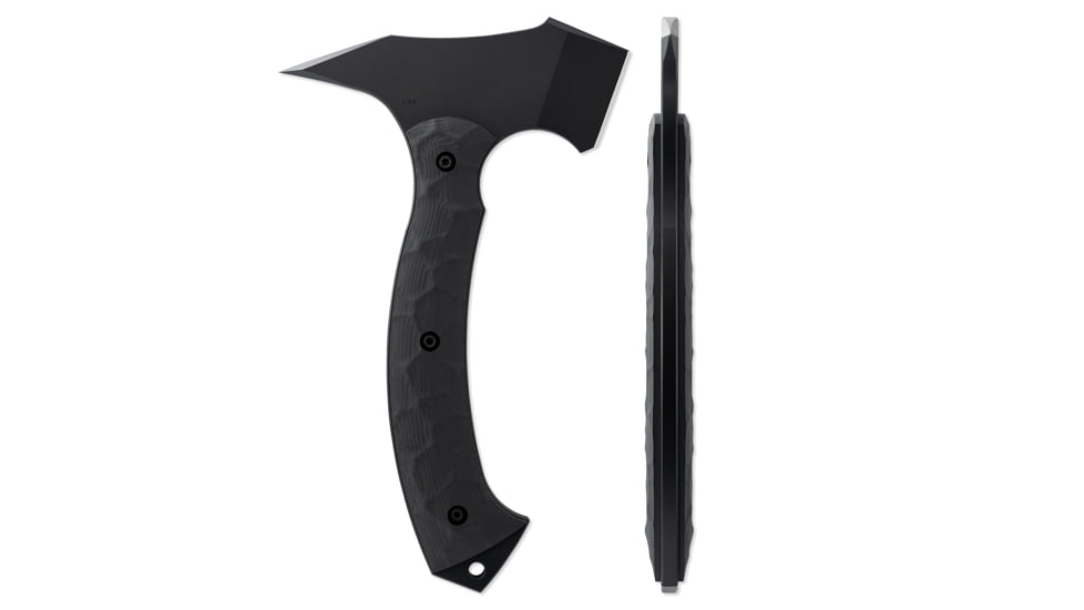 Toor Knives F13 Tomahawk Axe, D2 Steel, G10 Handle, Shadow Black, Tomahawk F13-Shadow Black