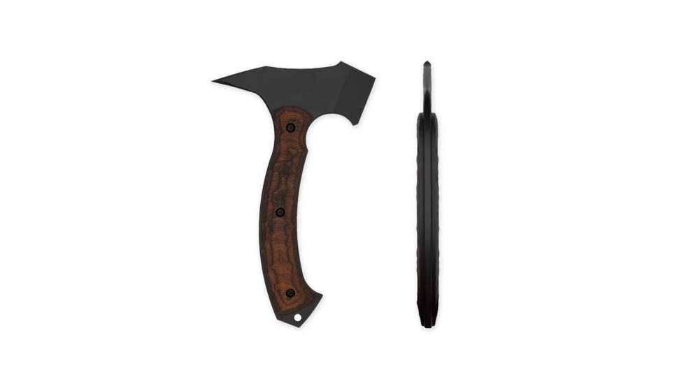 Toor Knives Tomahawk F13 Axe, 5.5in, D2, G10 Handle, Walnut, Tomahawk F13-Walnut