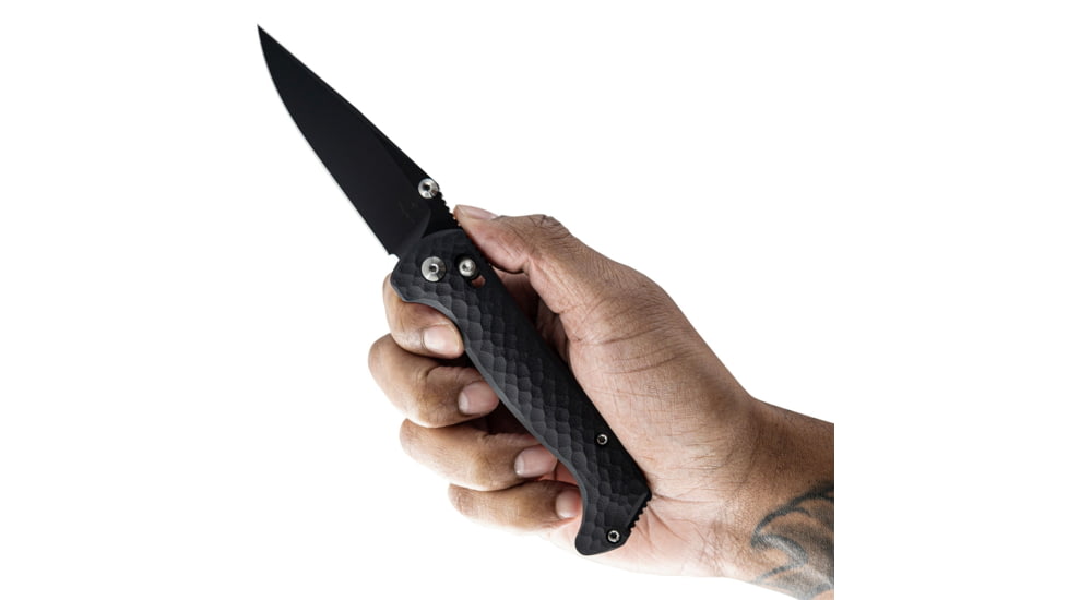 Toor Knives Toor Dropwing Folding Knife, 3.5in, CPM MagnaCut, Drop Point, G-10, Coyote Tan Handle, Dropwing - Coyote Tan