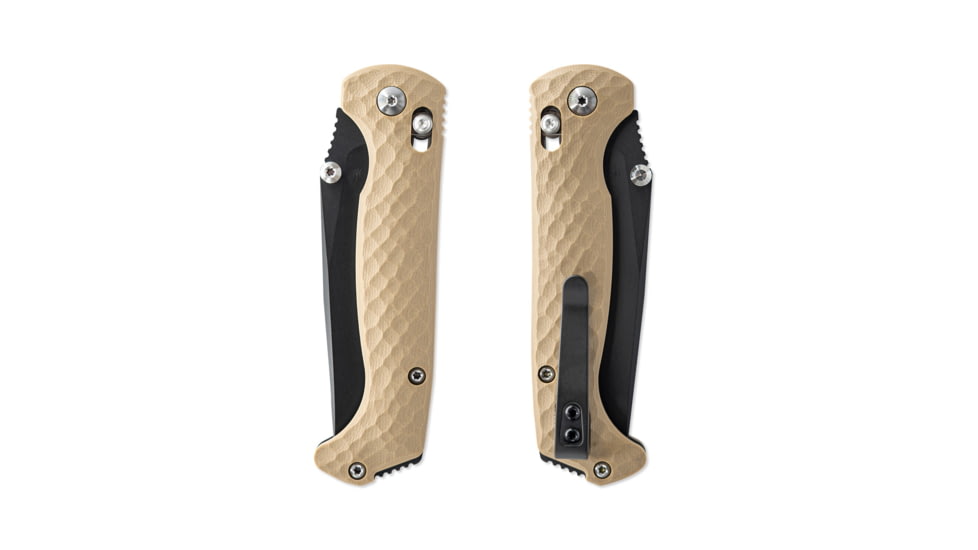Toor Knives Toor Dropwing Folding Knife, 3.5in, CPM MagnaCut, Drop Point, G-10, Coyote Tan Handle, Dropwing - Coyote Tan