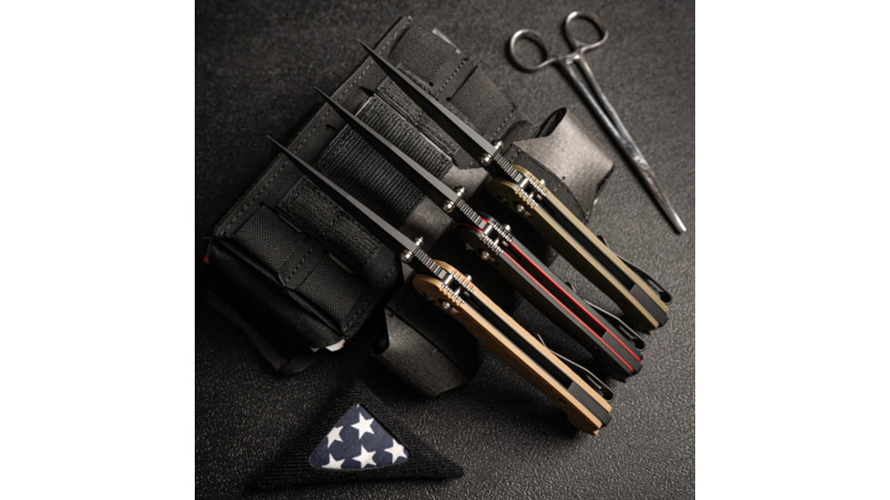 Toor Knives Toor Dropwing Folding Knife, 3.5in, CPM MagnaCut, Drop Point, G10, Ranger Green Handle, Dropwing - Ranger Green