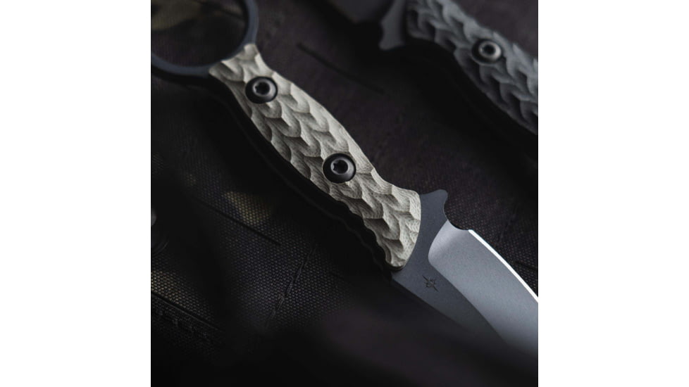 Toor Knives Viper Fixed Blade Knife, 2.625in, Steel CPM 154, G10, Shadow Black, Viper-Shadow-Black