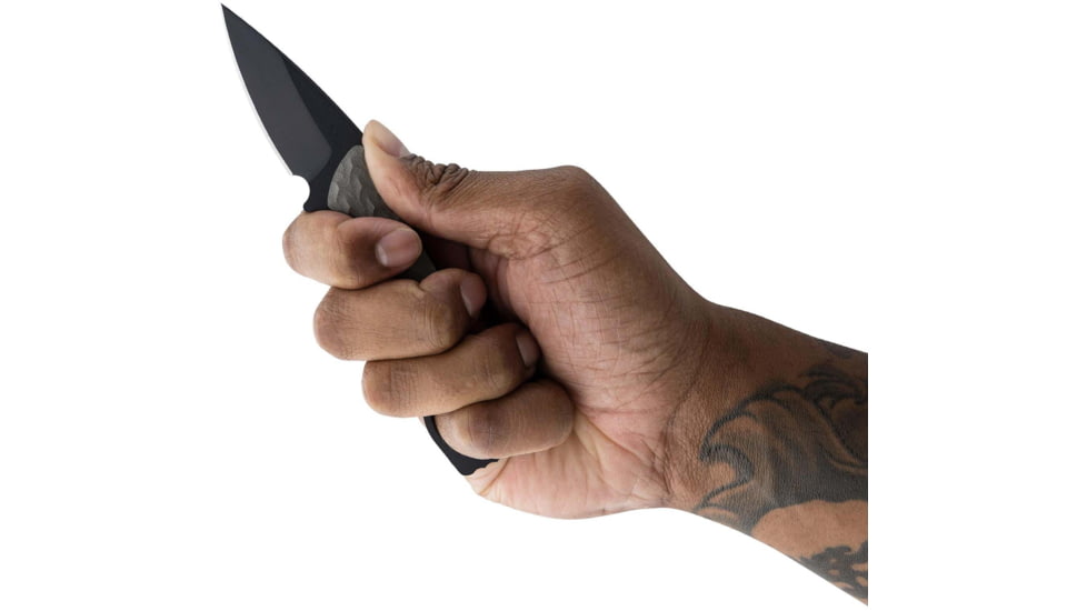 Toor Knives Viper Fixed Blade Knife, 2.625in, Steel CPM 154, G10, Stealth, Viper-Stealth